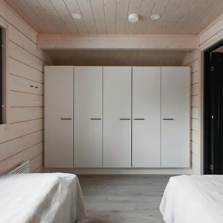 Spacious For 6 With Sauna شقة Kittilä